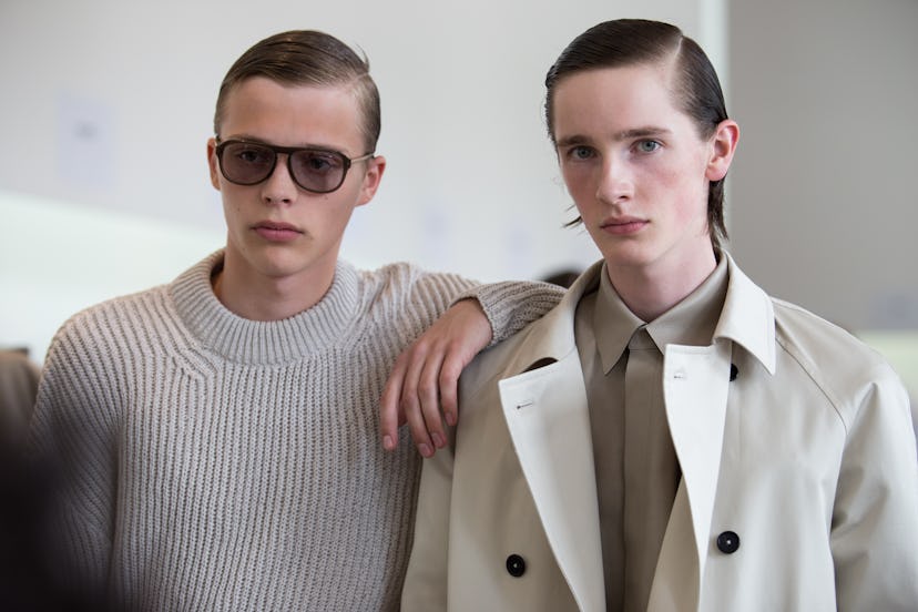 Jil Sander Menswear Backstage Spring 2017