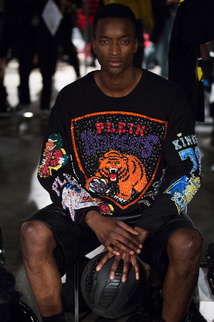 Philipp Plein Menswear Backstage Spring 2017