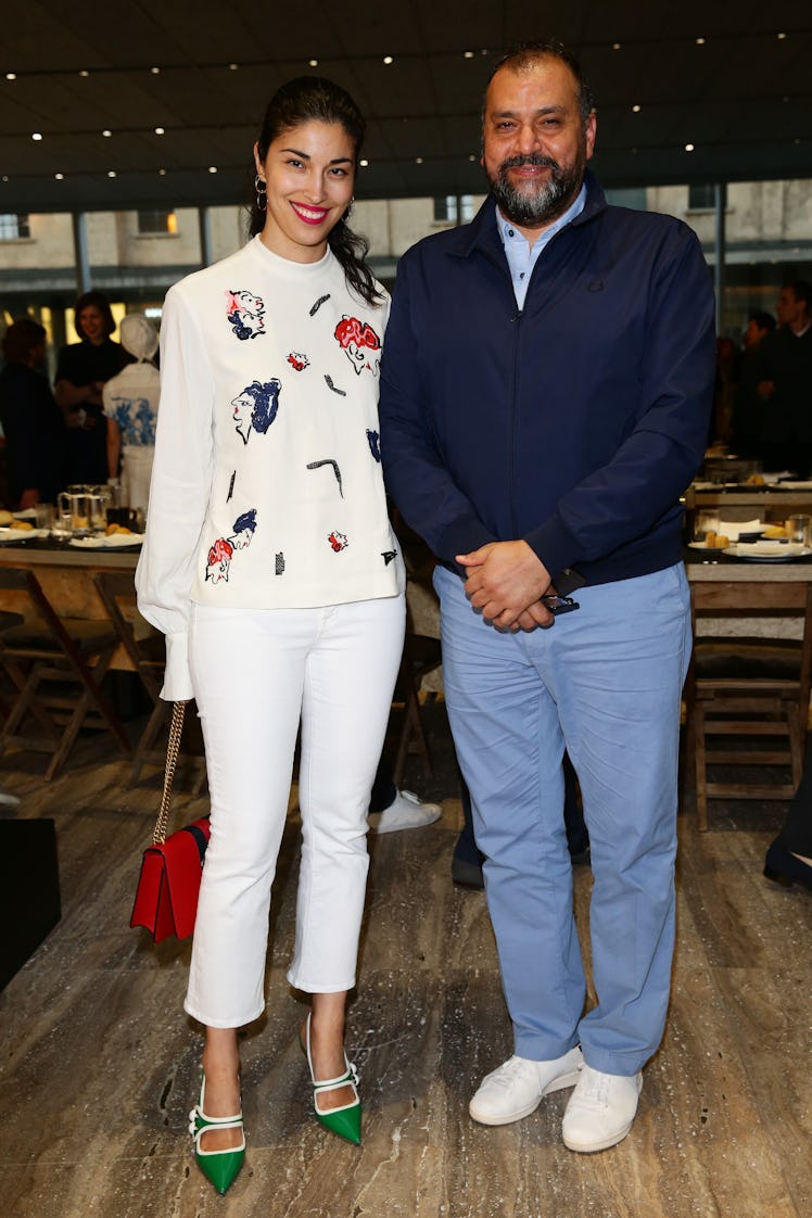 Miuccia Prada And Patrizio Bertelli Host A Private Dinner At Fondazione Prada