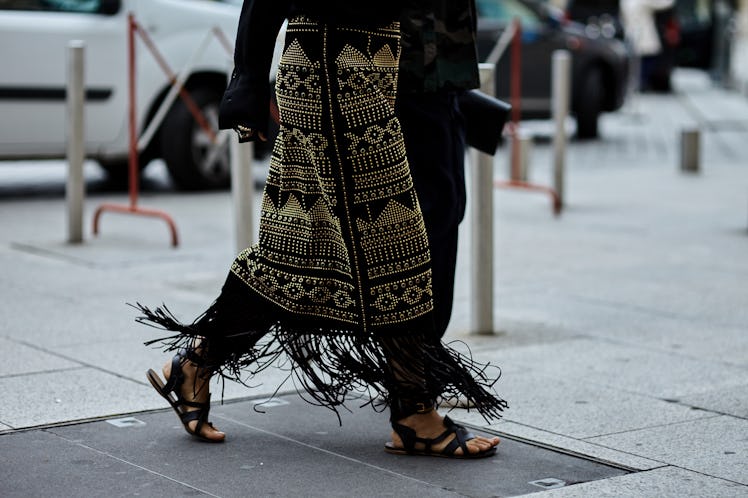 Paris Haute Couture Street Style Fall 2017