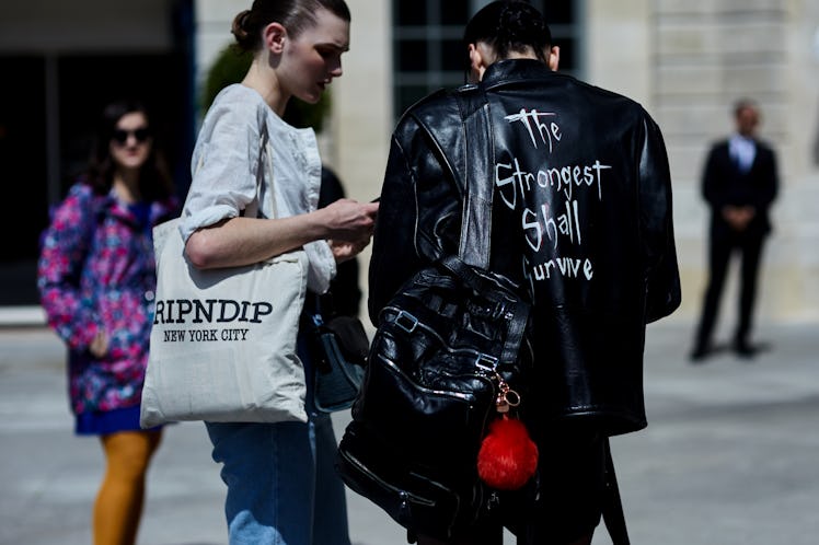 Paris Haute Couture Street Style Fall 2017