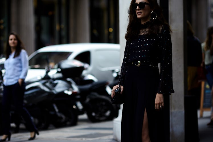 Paris Haute Couture Street Style Fall 2017