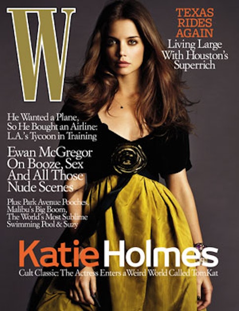 Elle's Katie Holmes Cover Was Certainly Well Timed