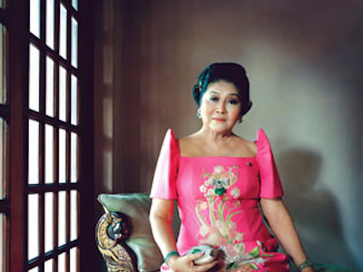 imelda marcos red dress Documentary looks at political comeback of ex-Philippine first lady Imelda Marcos
