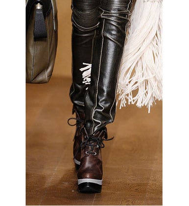 stiletto hiking boots