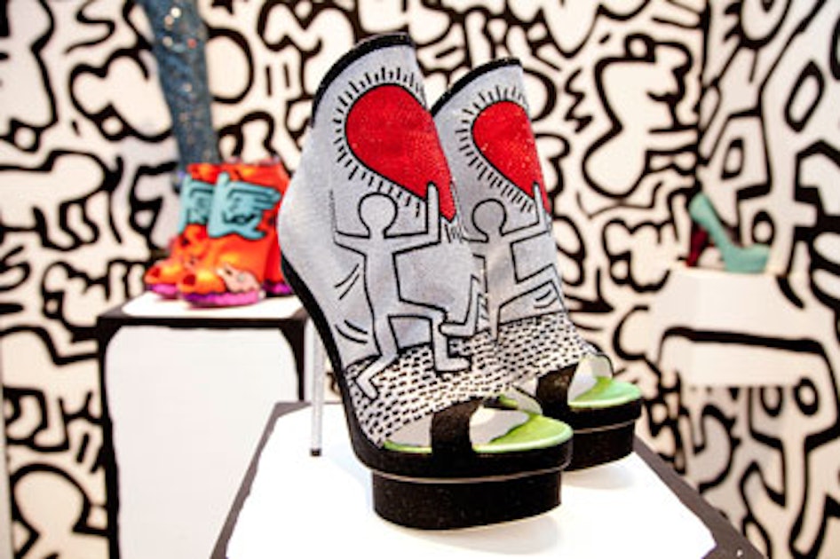 Nicholas Kirkwood x Keith Haring 