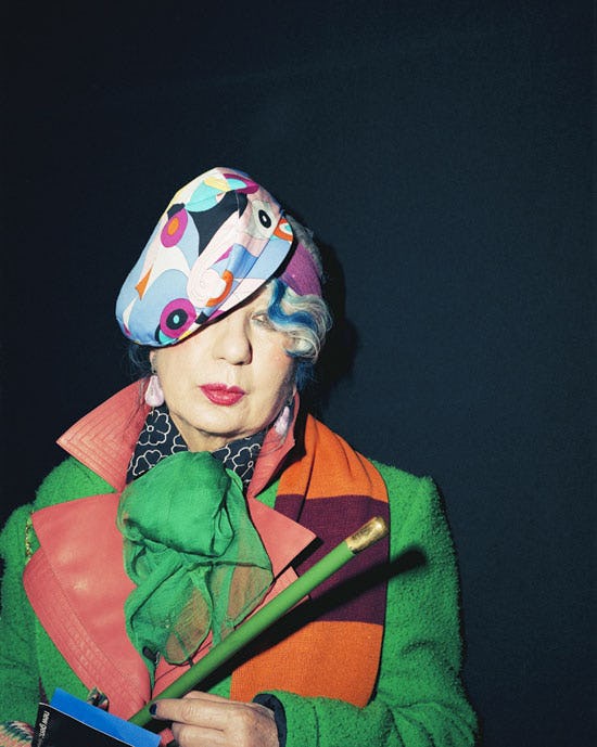 VANITY  Anna Piaggi 1985年 10月号 No.16 Anna Piaggi