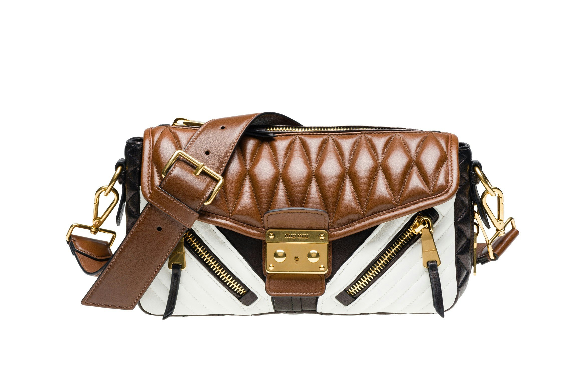 Miu miu best sale nappa biker bag