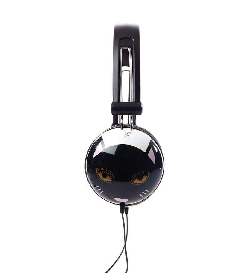 DVF ♥s HVN Cat Headphones and Playbutton