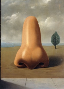 Rene Magritte's *La Bonne Aventure*, 1937. Courtesy of Artist Rights Group.