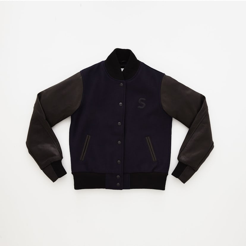 Shinola Varsity Jacket, $370, available in Shinola’s Detroit and Tribeca stores.