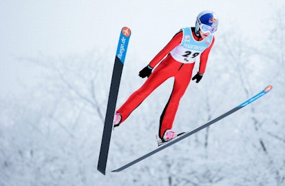 American Sarah Hendrickson, the 2013 world champion. Photograph by Getty.