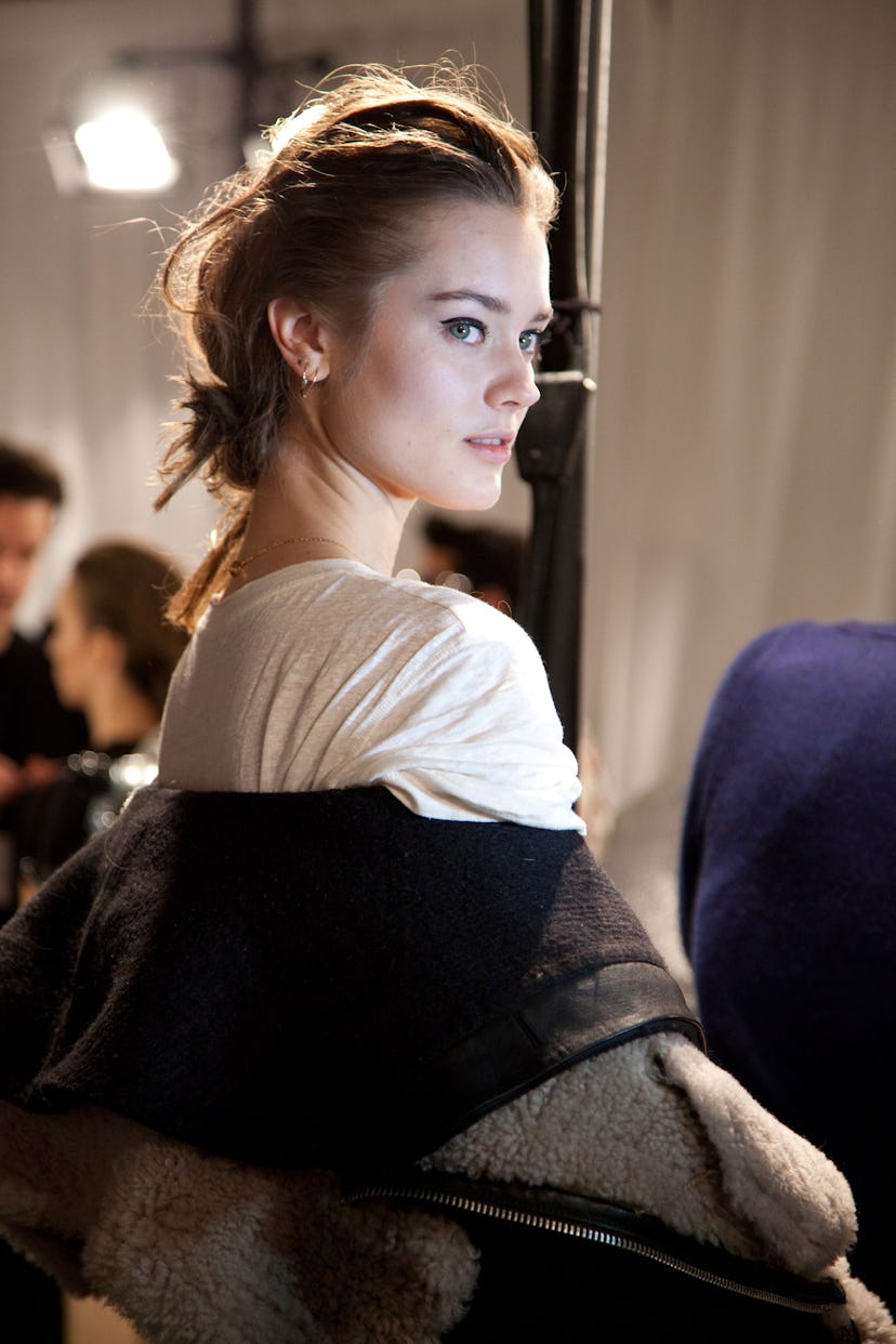 Rag & Bone Fall 2014 Backstage Beauty