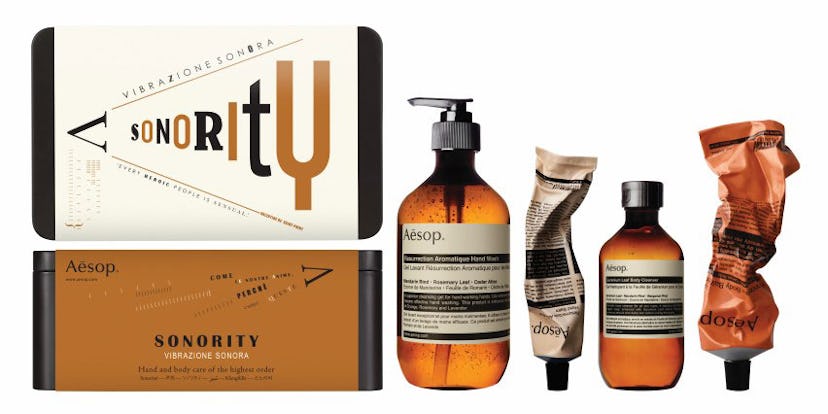*Aesop on Futurism set, $110, aesop.com.*