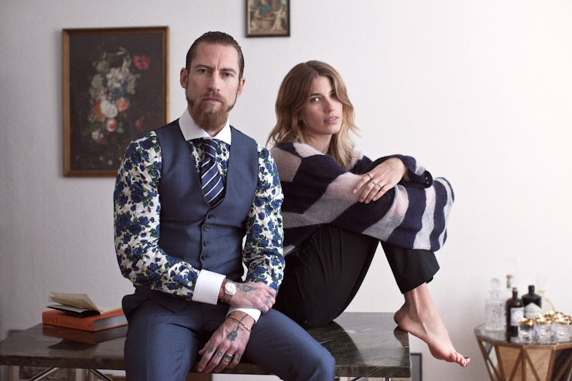 Justin O'Shea and Veronika Heilbrunner