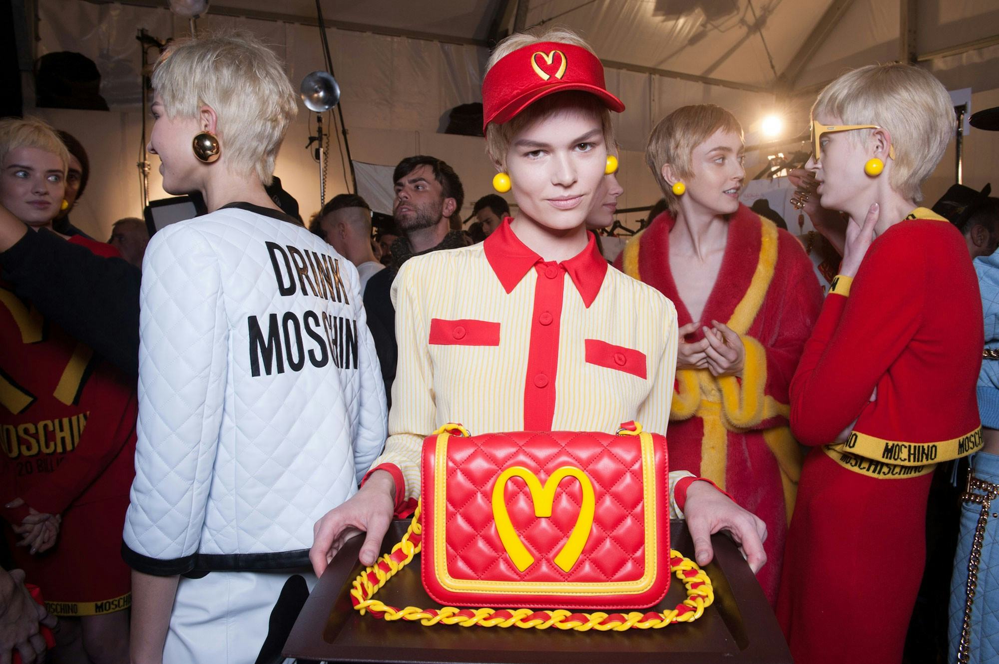 Moschino mcdonalds discount collection