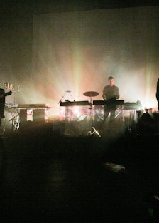 The xx performing.