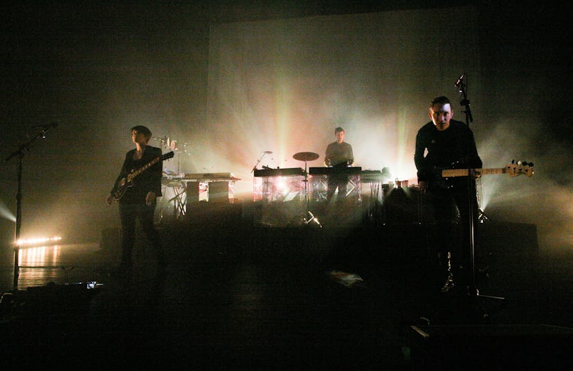 The xx performing.
