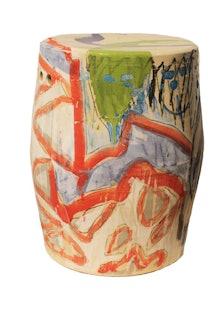 Reinaldo Sanguino ceramic stool