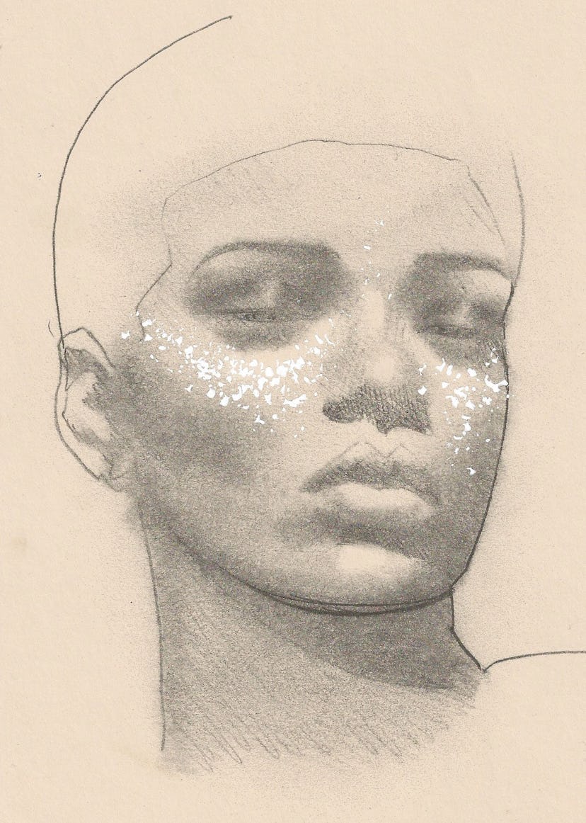 Kabuki's sketch of Rihanna