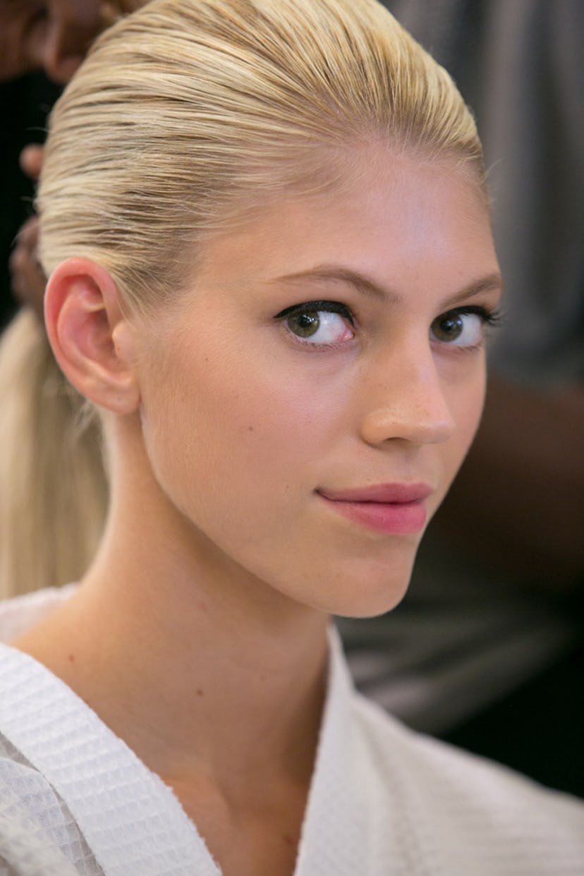 Backstage at Oscar de la Renta Spring 2015