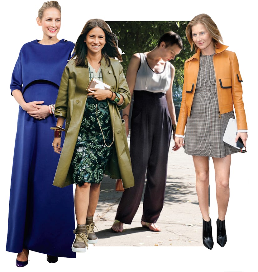 Leelee Sobieski, Natasha Goldenberg, Hannelore Knuts, and Elizabeth von Guttman