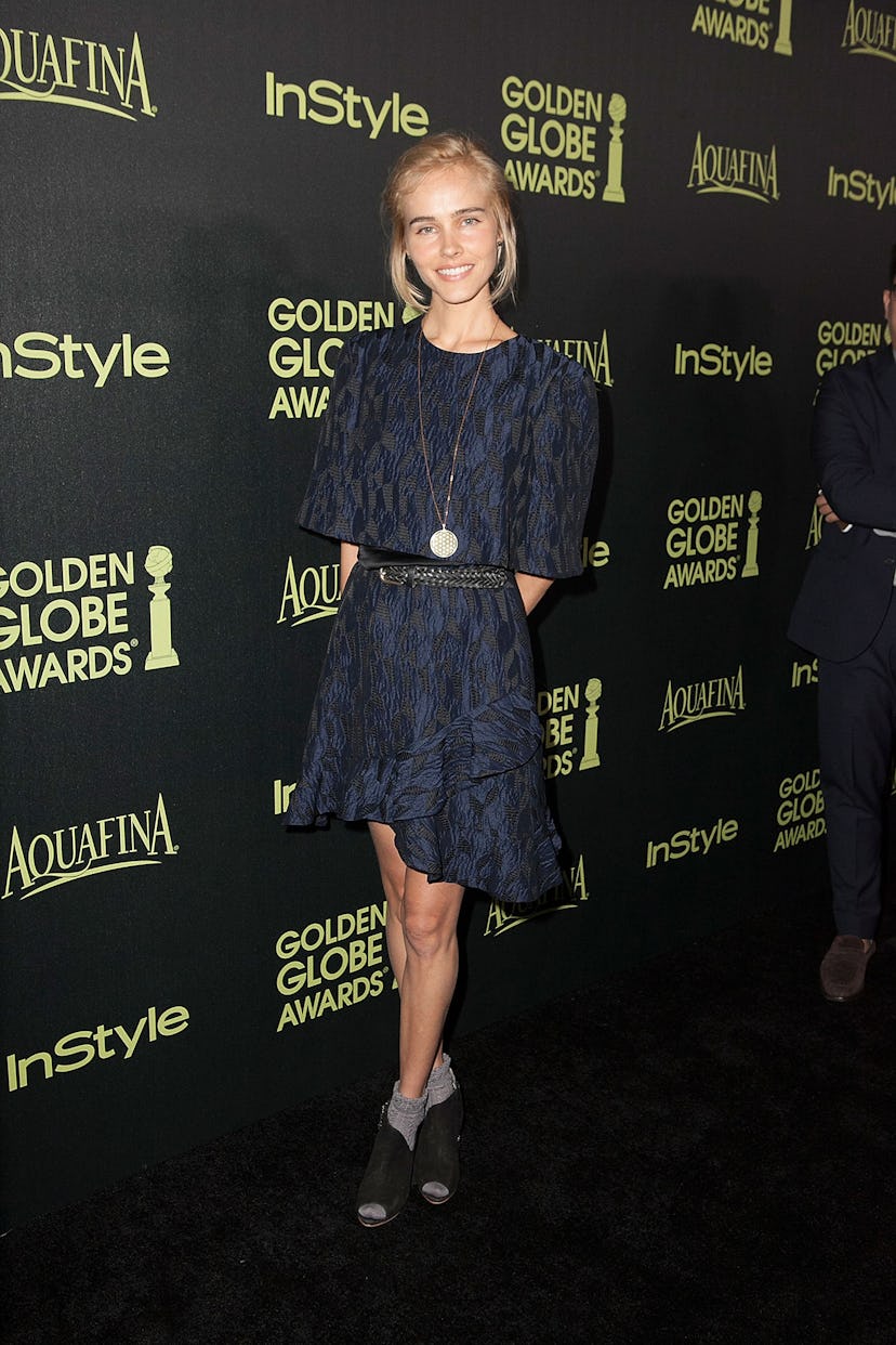 Isabel Lucas in Prabal Gurung