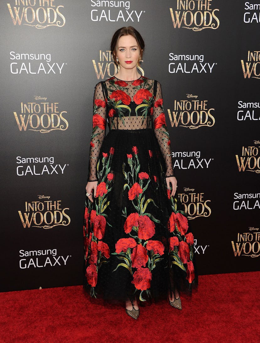 Emily Blunt in Dolce and Gabbana