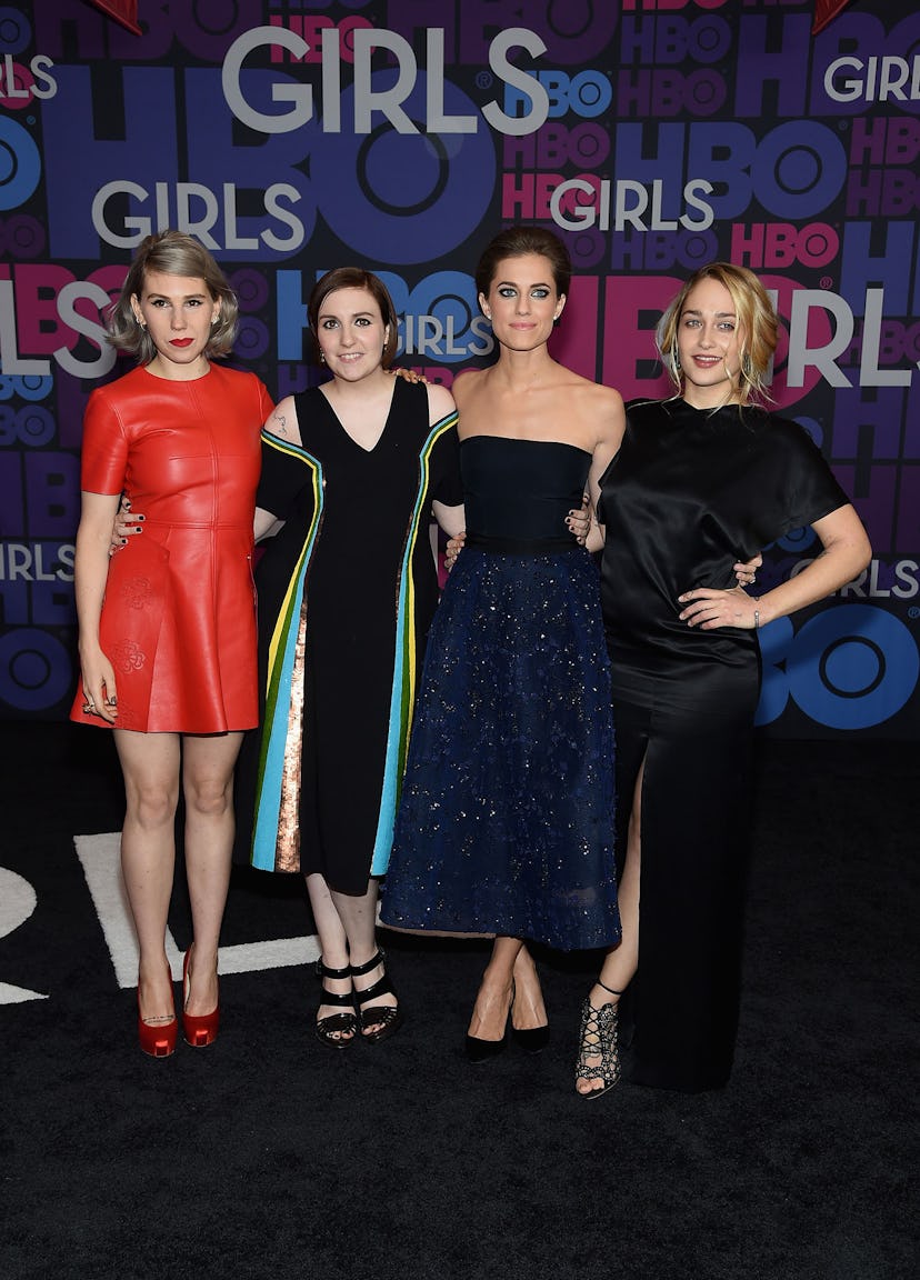 Zosia Mamet, Lena Dunham, Allison Williams, and Jemima Kirke