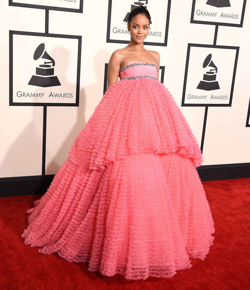 Rihanna in Giambattista Valli couture