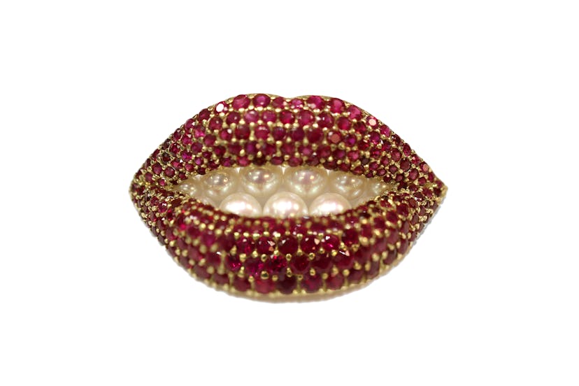 Salvador Dali brooch