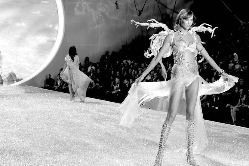 Karlie Kloss walks in the 2013 Victoria's Secret Fashion Show