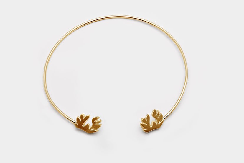 Jessica Biales 10K gold choker