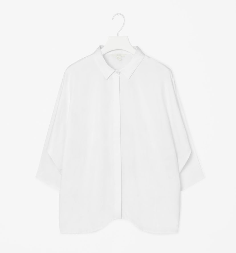 COS wide cut shirt,