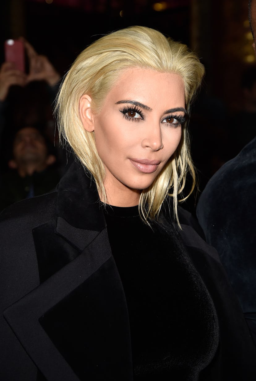 Kim Kardashian Blonde
