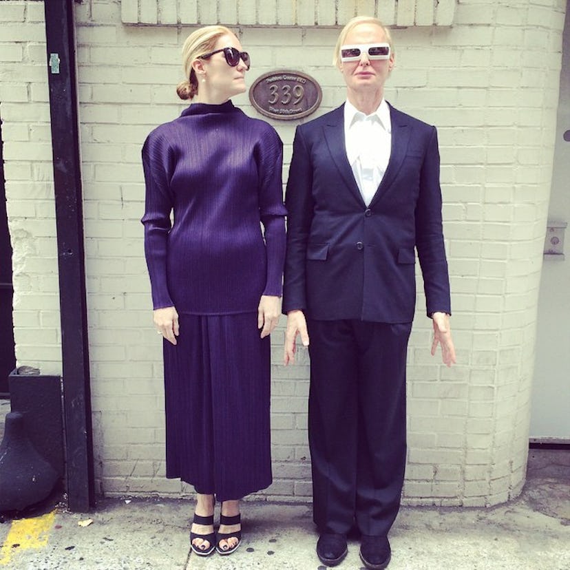 Jane Larkworthy and Dr. Fredric Brandt