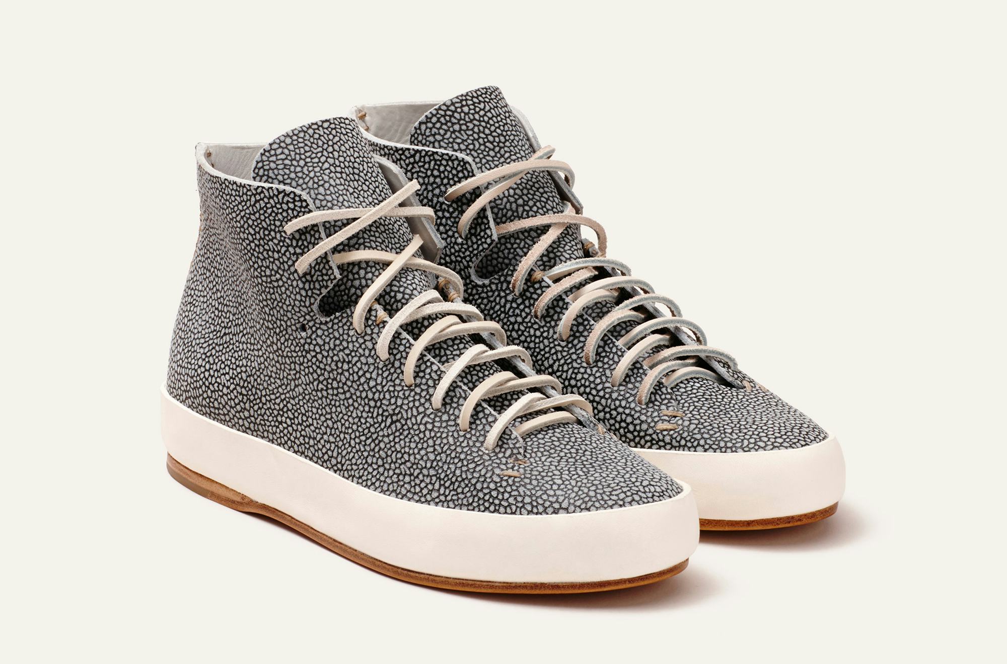 Feit printed suede hightop