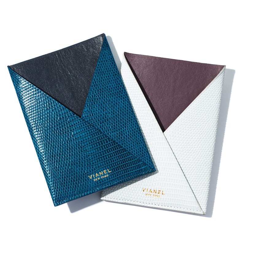 Vianel lizard passport holde