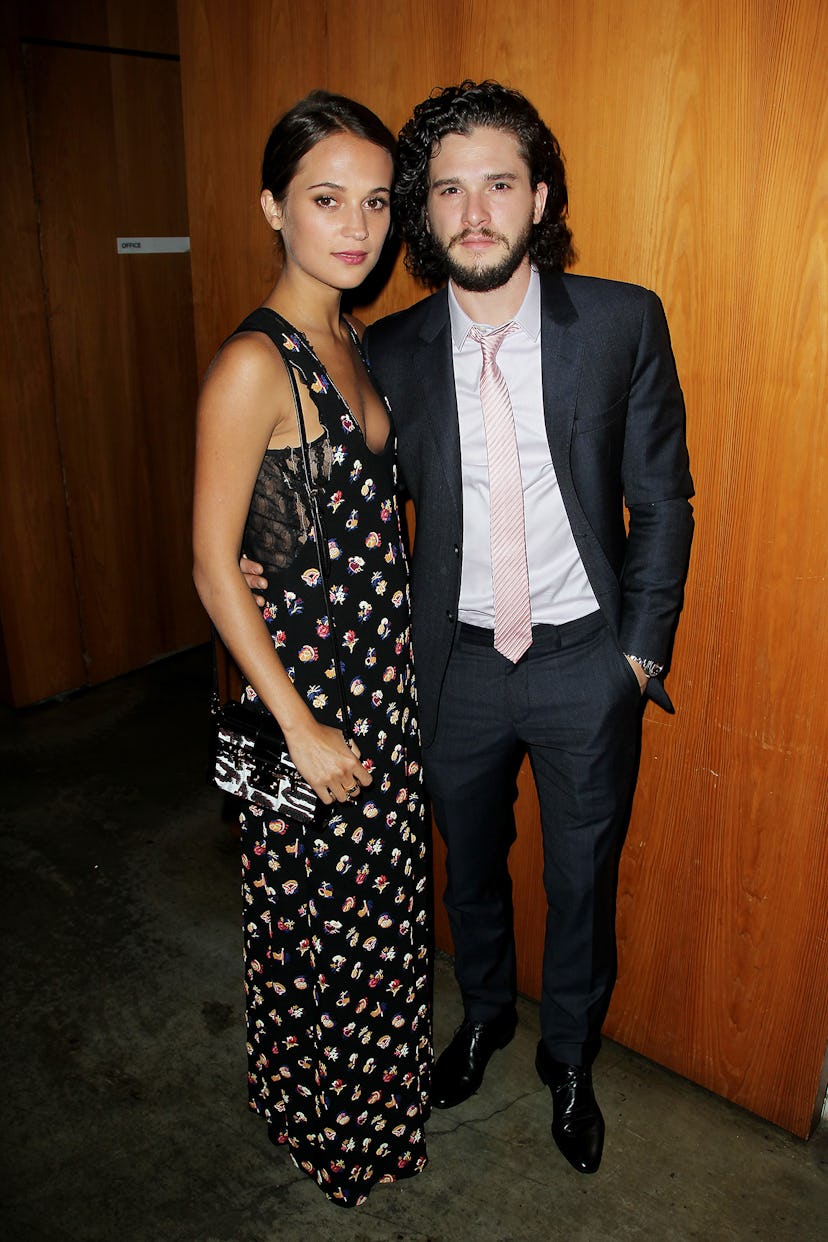 Alicia Vikander and Kit Harington