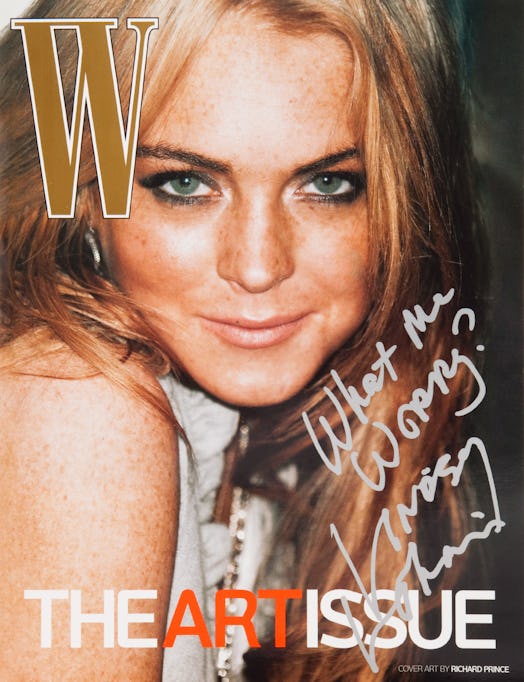 Lindsay Lohan by Richard Prince