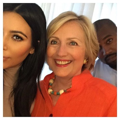 Kim Kardashian Hillary Clinton