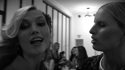 Karlie Kloss and Karolina Kurkova