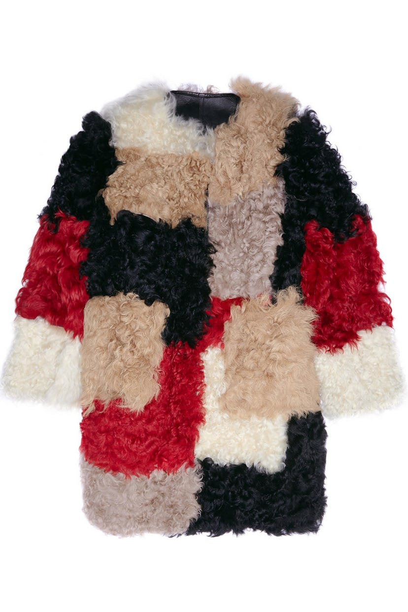 marni netaporter shearling