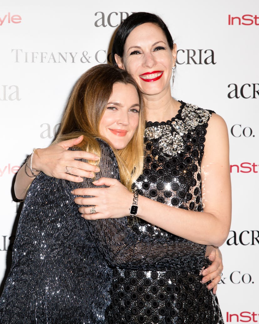 Drew Barrymore and Jill Kargman