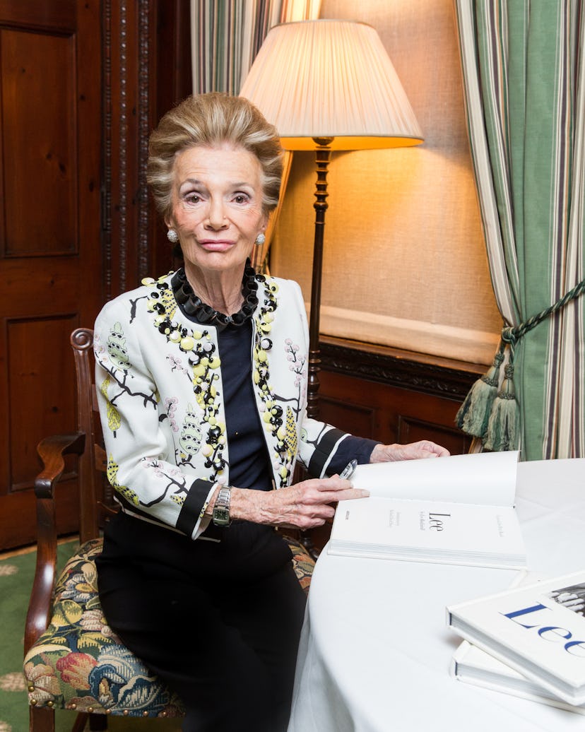 Lee Radziwill in Giambattista Valli