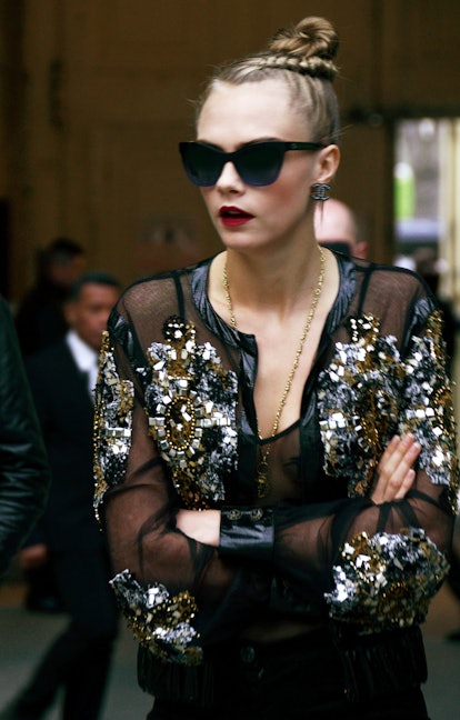 Cara Delevingne Stole the Show at Chanel, Obviously