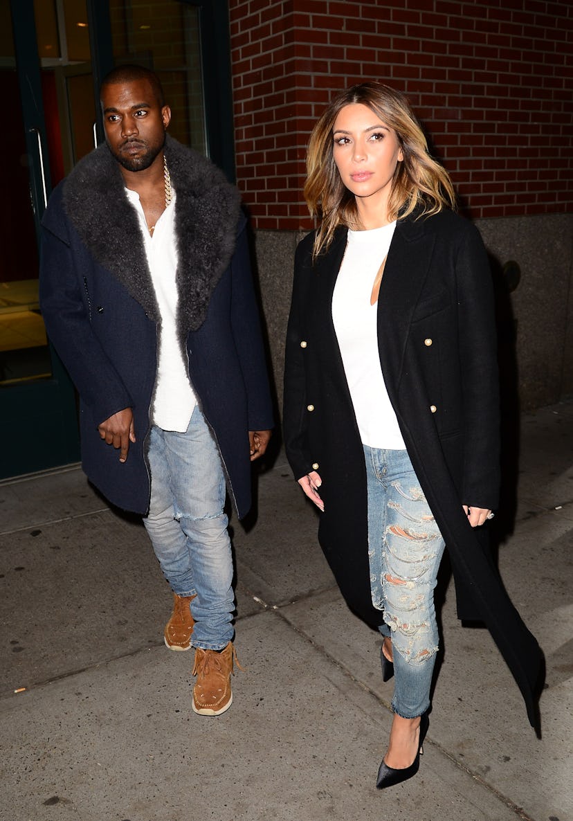 Kim Kardashian and Kanye West