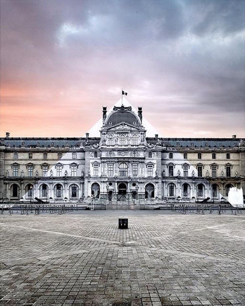 JR au Louvre
