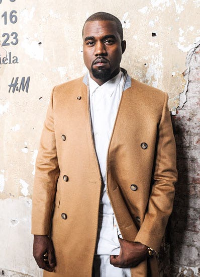 Kanye camel outlet coat