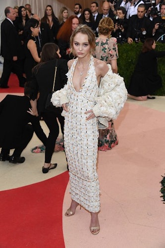 Lily-Rose Depp's 2017 Met Gala Red Carpet Dress by Chanel